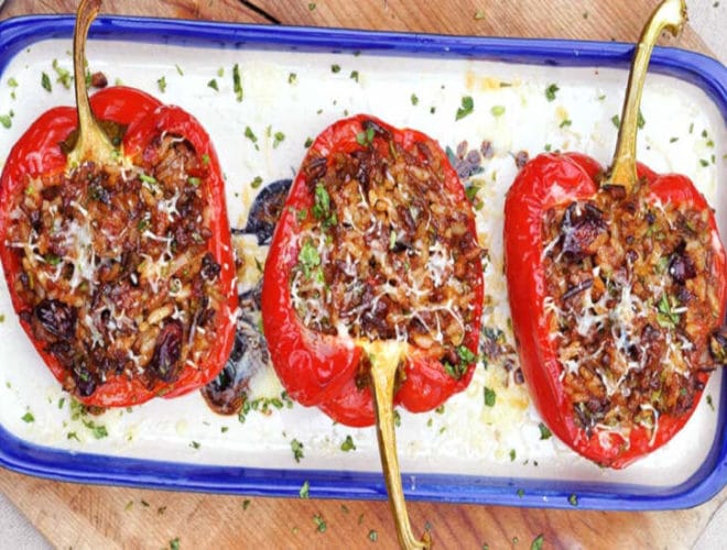 Chilli Stuffed Peppers