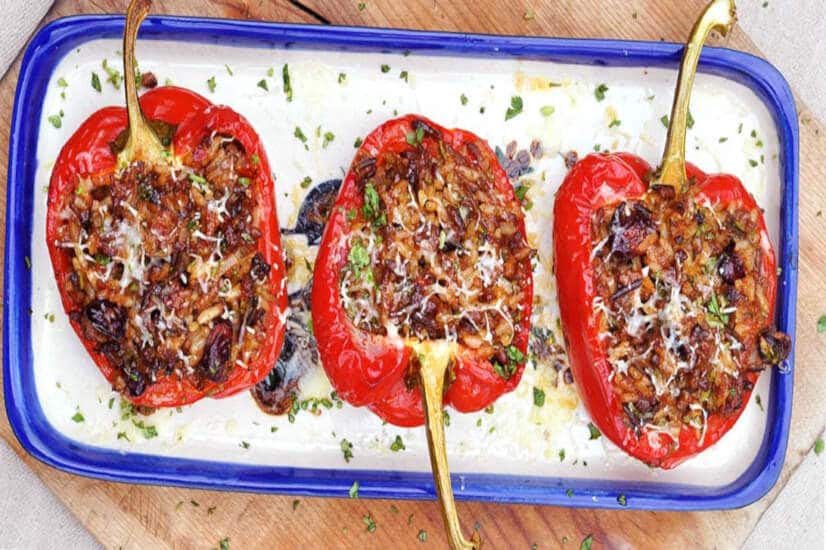 Chilli Stuffed Peppers