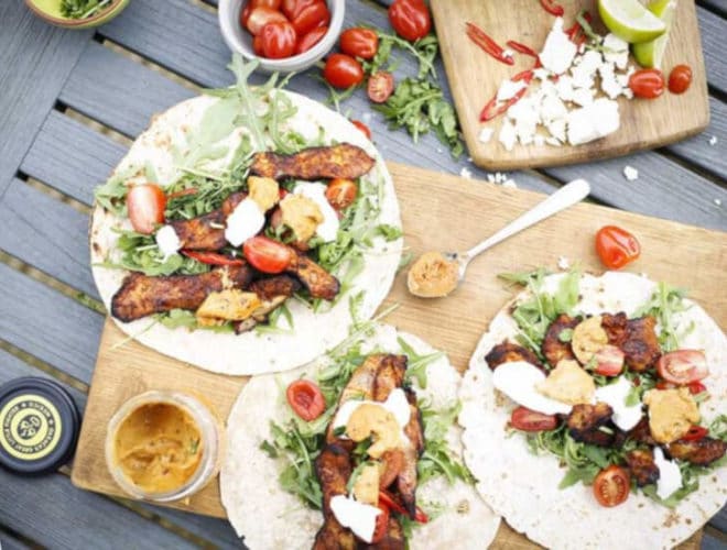 Grilled Chicken Tacos