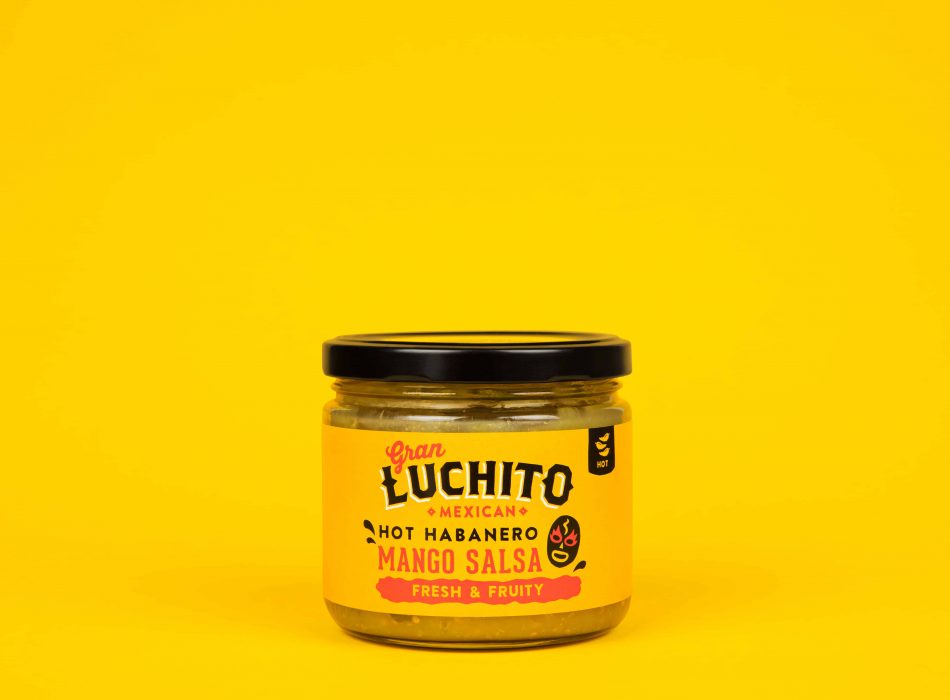 Jar of Mango Habanero Salsa