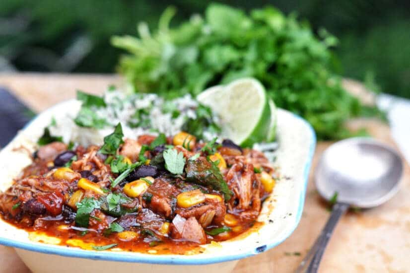 Slow Cooker Mexican Chicken Stew
