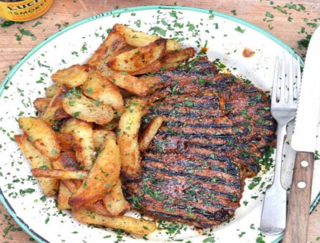 Smoky Mexican Steak