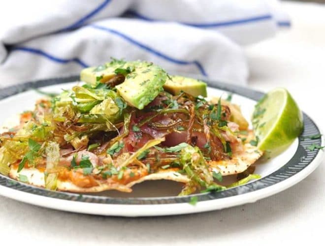 Tuna Tostadas