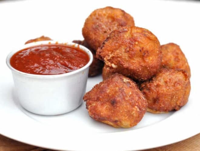 Cheese Stuffed Meatballs