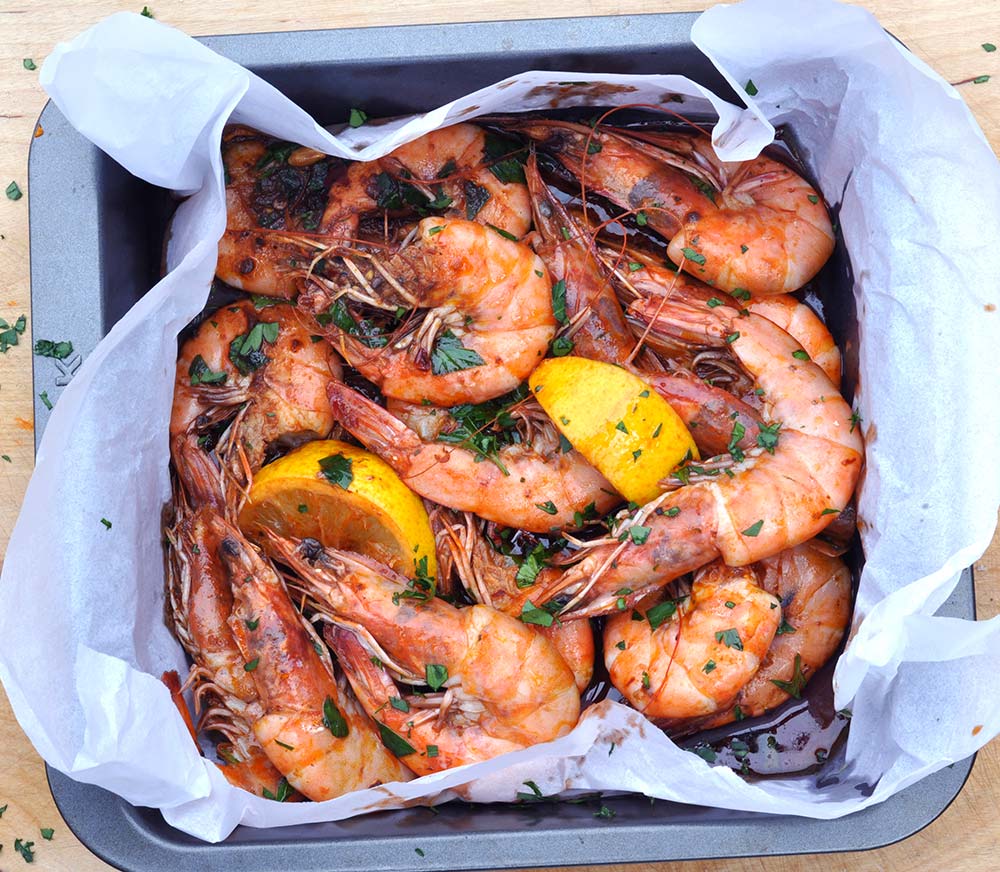 Chipotle Chilli King Prawns
