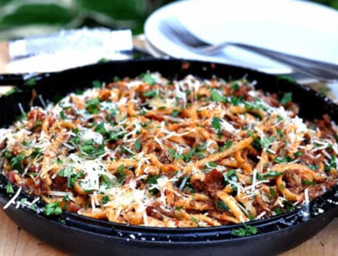 Chipotle Spaghetti Bolognese