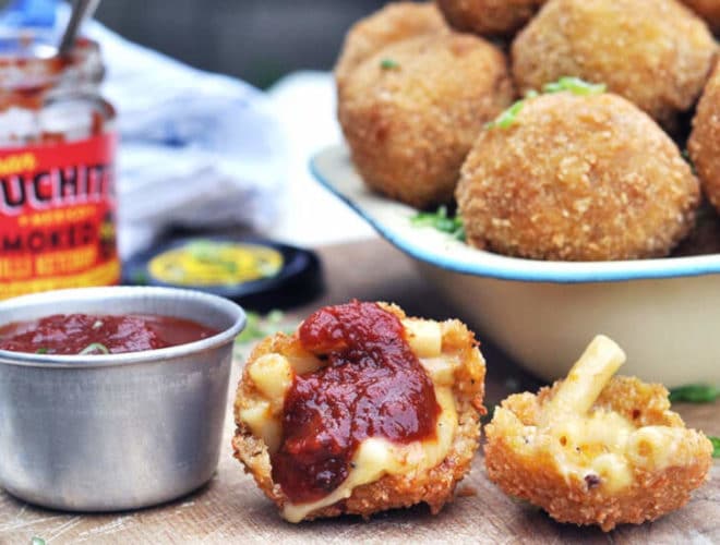 Deep Fried Mac n Cheese Balls