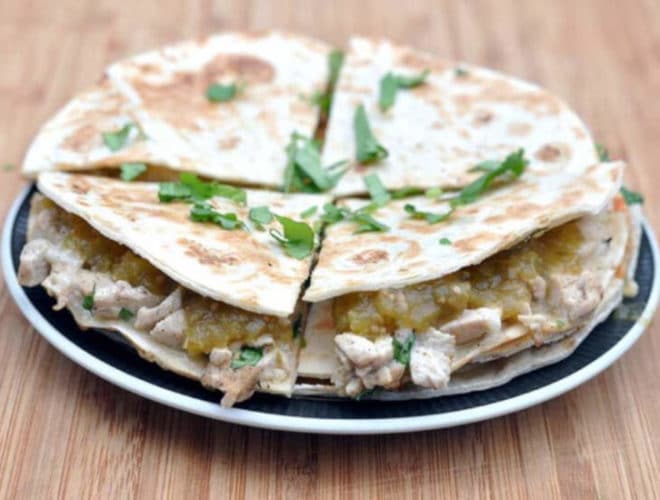 Easy Quesadillas With Gran Luchito Mango Salsa