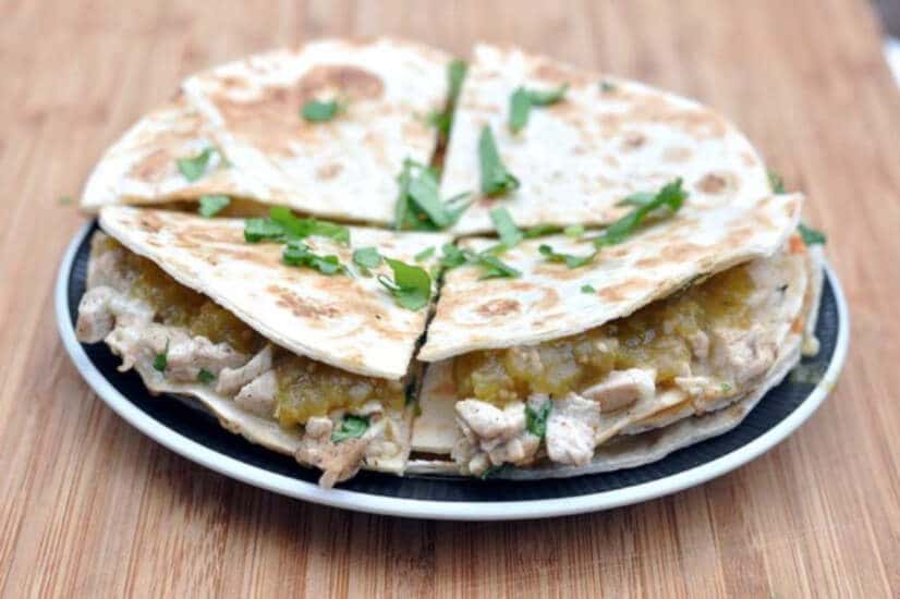 Easy Quesadillas With Gran Luchito Mango Salsa