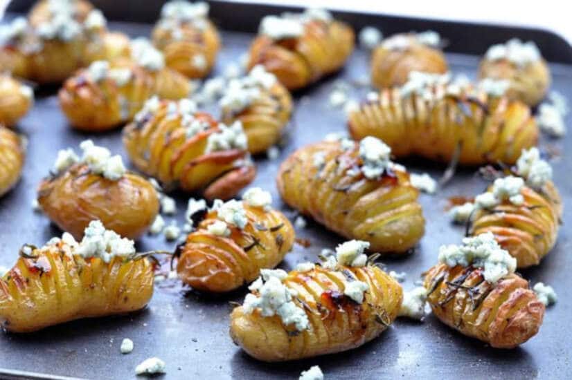 Hasselback Potatoes With Cheese