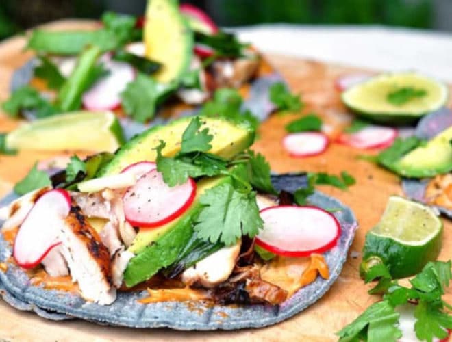 Leftover Chicken Tacos