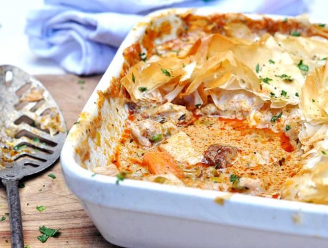 Mexican Chicken Pie