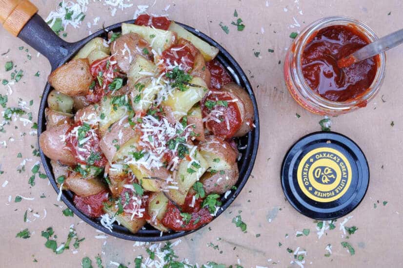 Mexican Patatas Bravas