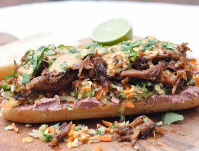 Pulled Pork Banh Mi