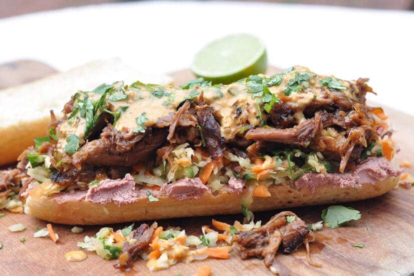 Pulled Pork Banh Mi