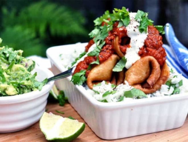 Pulled Pork Chimichanga
