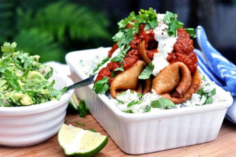 Pulled Pork Chimichanga