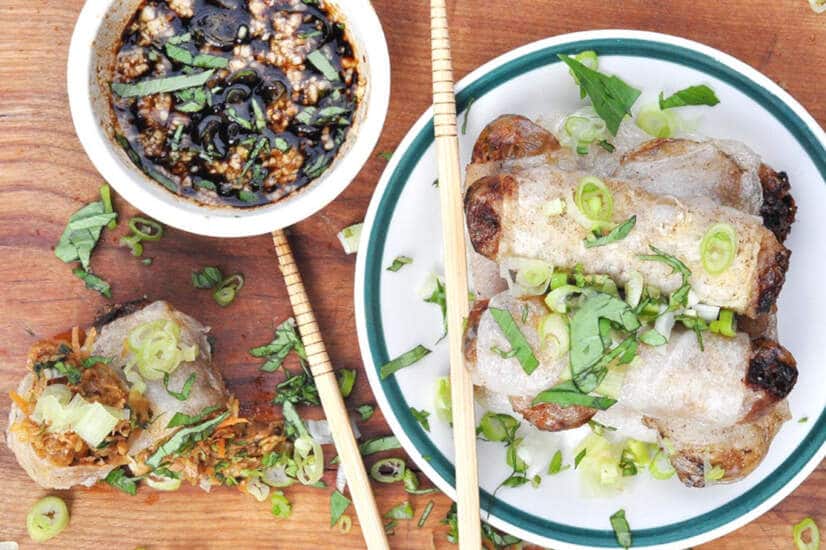 Pulled Pork Spring Rolls