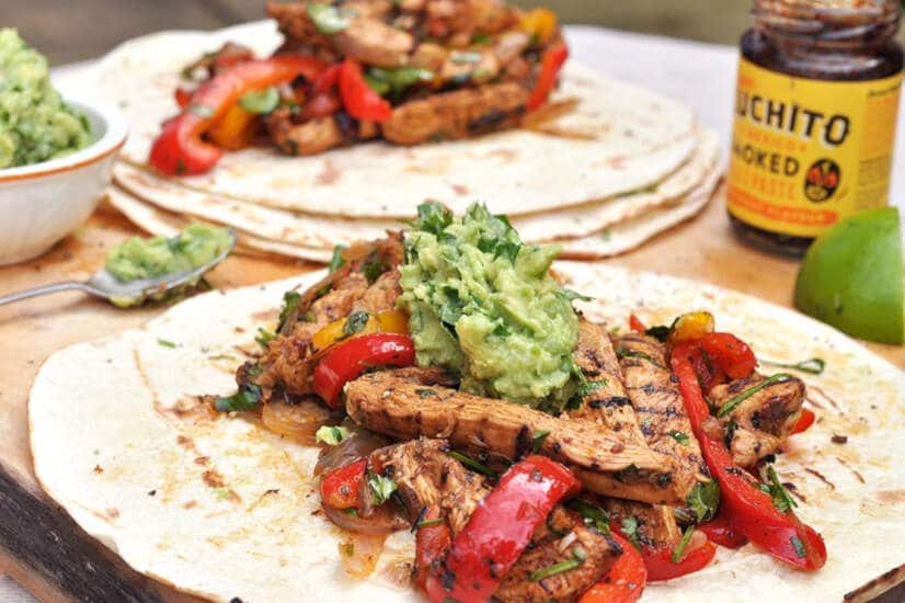 Smoky Chipotle Chicken Fajitas