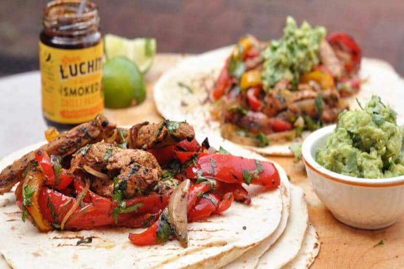 Smoky Chipotle Chicken Fajitas