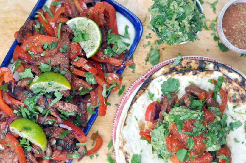 Chipotle Steak Fajitas