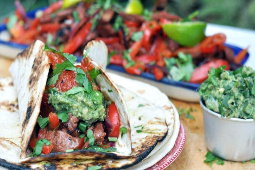 Chipotle Steak Fajitas