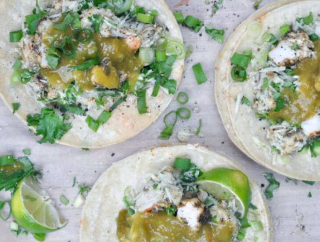 Zesty Prawn Tacos