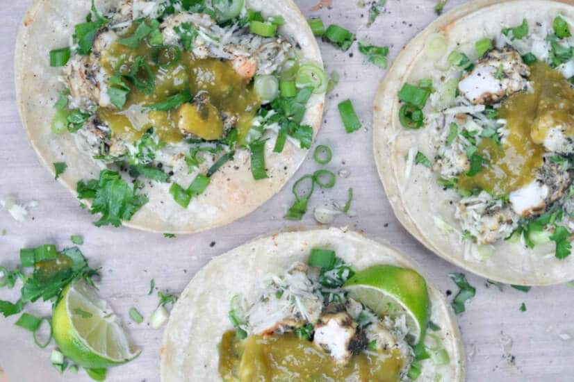 Zesty Prawn Tacos