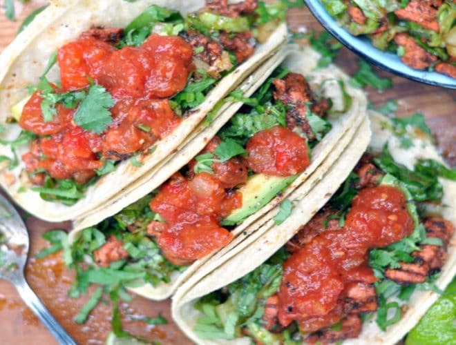Super Easy Chicken Tacos