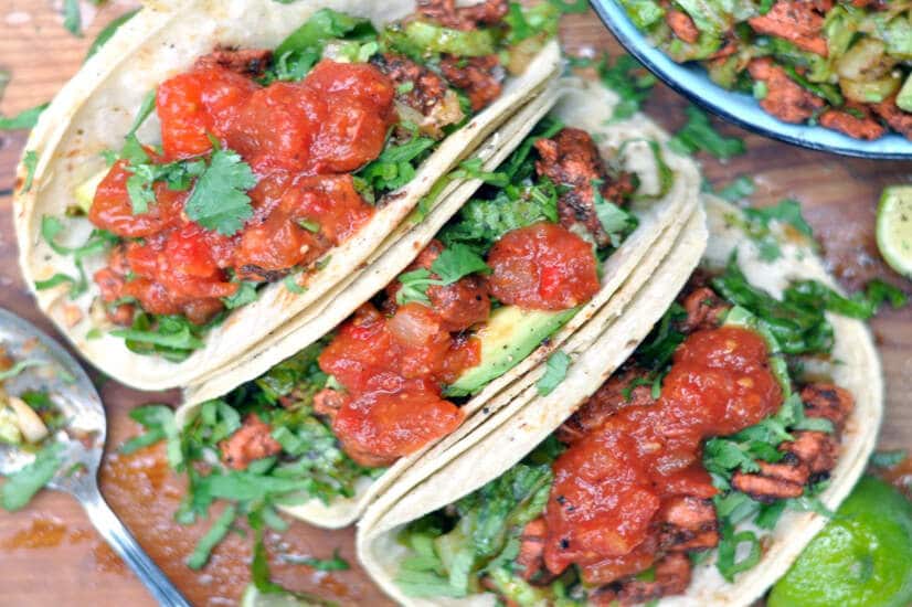 Super Easy Chicken Tacos