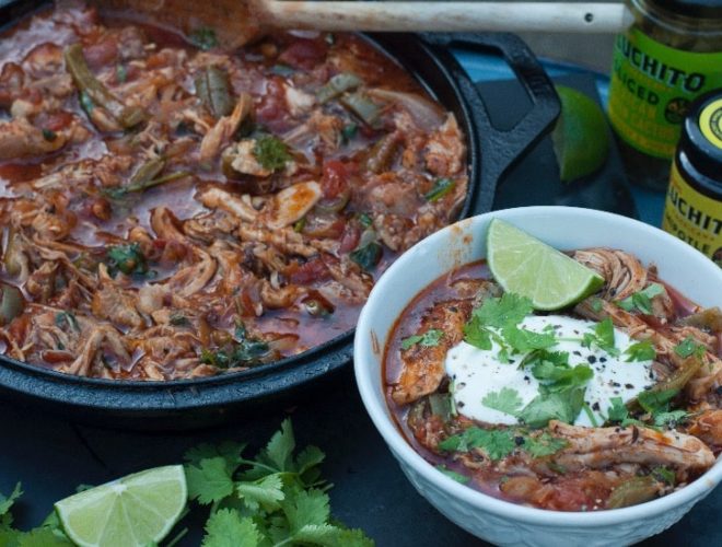 finished dish of authentic Mexican chic