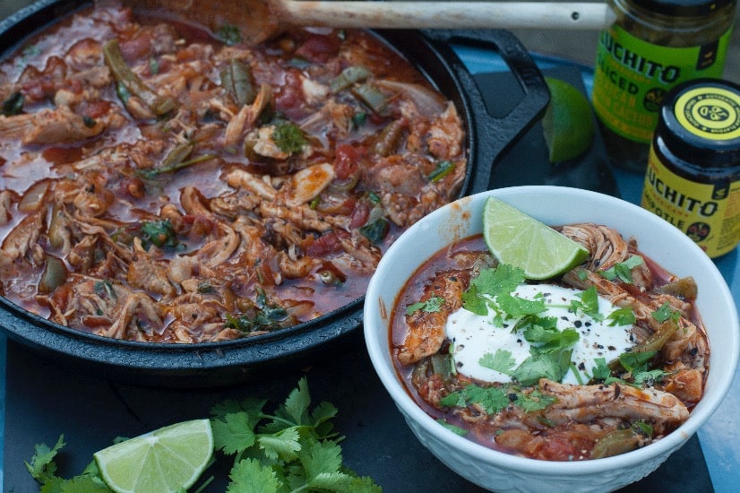 finished dish of authentic Mexican chic