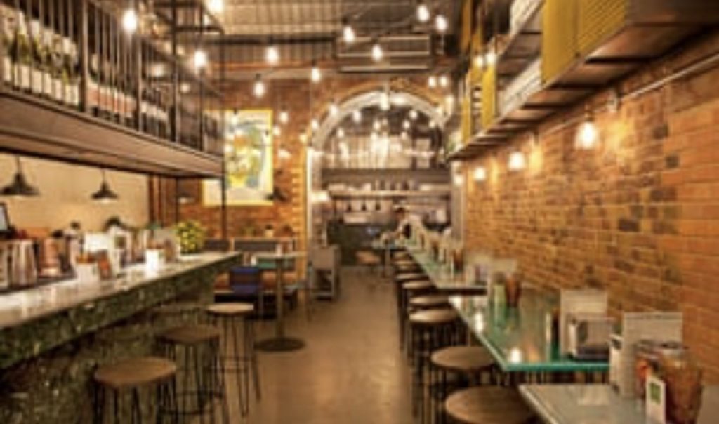 interior of restaurant El Pastor