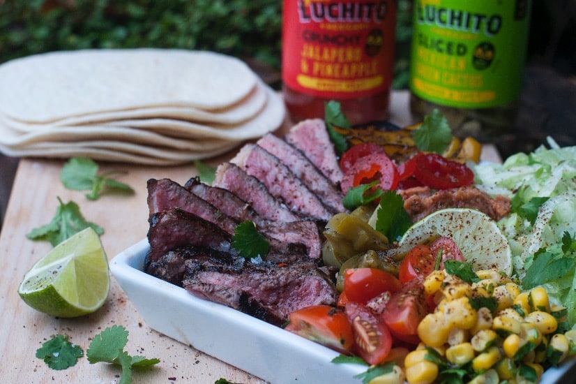 finished dish of steak burrito bowl