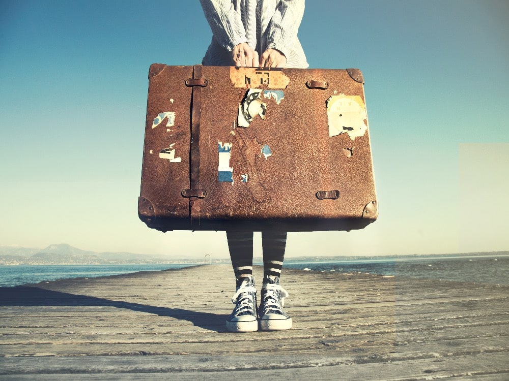 Suitcase for travelling